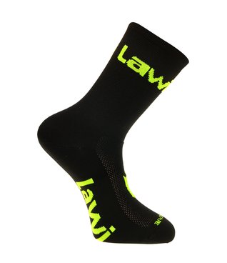 Cyklistické ponožky Zorbig dlouhé Black/Fluo Yellow_00289_01