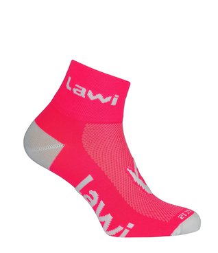 Ponožky ZORBIG krátké Pink/White  vel. 1 (35-38)