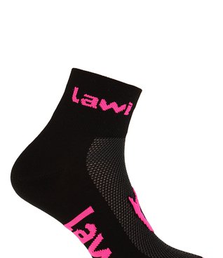 Cyklistické ponožky Zorbig krátké Black/Pink_00597_01