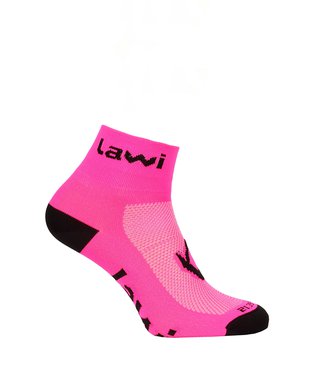 Cyklistické ponožky Zorbig krátké Pink/Black_00615_01