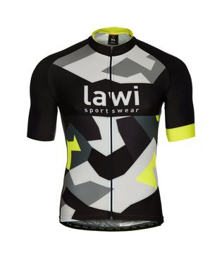 Cyklistický dres Camo Yellow _00444_01
