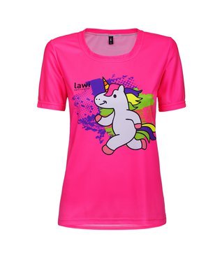 Dámské triko UNICORN pink_00933_01