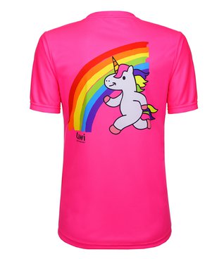 Dámské triko UNICORN pink_00933_02