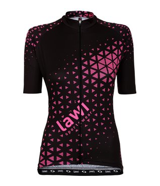 Dámský cyklistický dres Trian Black/Pink_00727_01