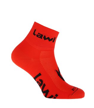 Cyklistické ponožky Zorbig krátké Red/Black