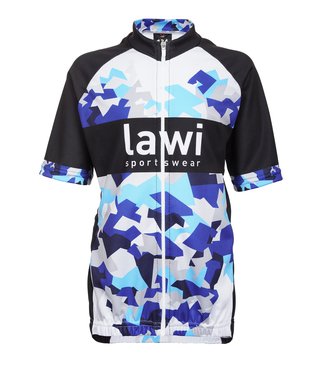 Dětský cyklistický dres Camo Blue velikost 128