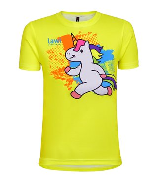 Dětské triko UNICORN yellow