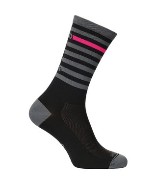 Cyklistické ponožky Ring dlouhé Grey/Pink