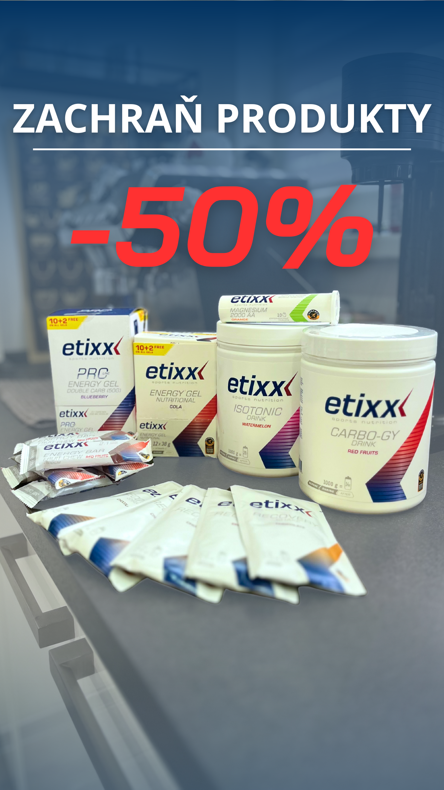 Zachraň produkty, ušetři 50 %