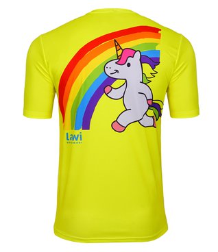 Pánské triko UNICORN yellow_00935_02