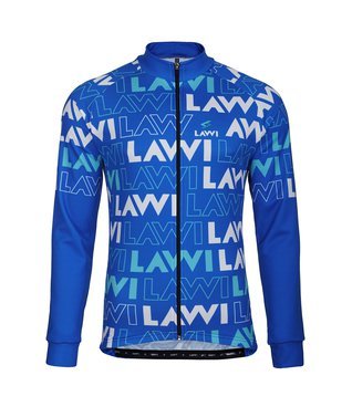 Pánský zateplený cyklistický dres BRUTALISM blue_00960_01